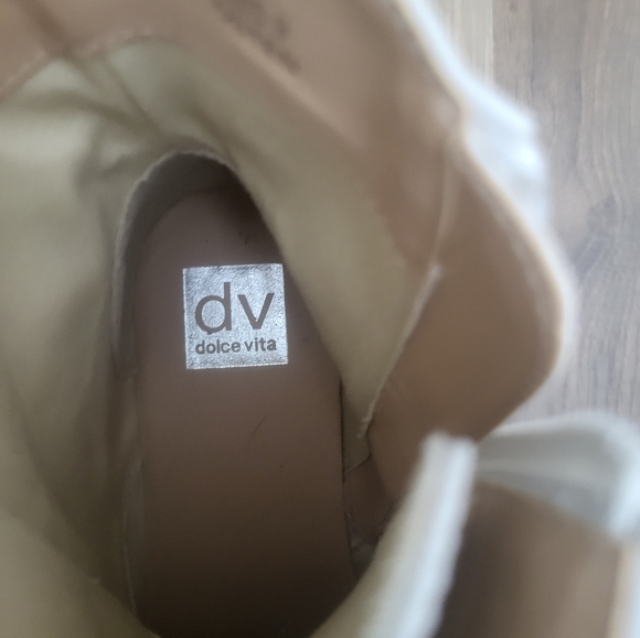 Dolce vita white cream women's boots size 9 - Picture 3 of 5